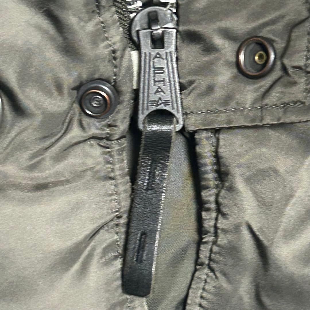 【美品】ALPHA N-3B 90s USA製 ファー　ミリタリージャケット