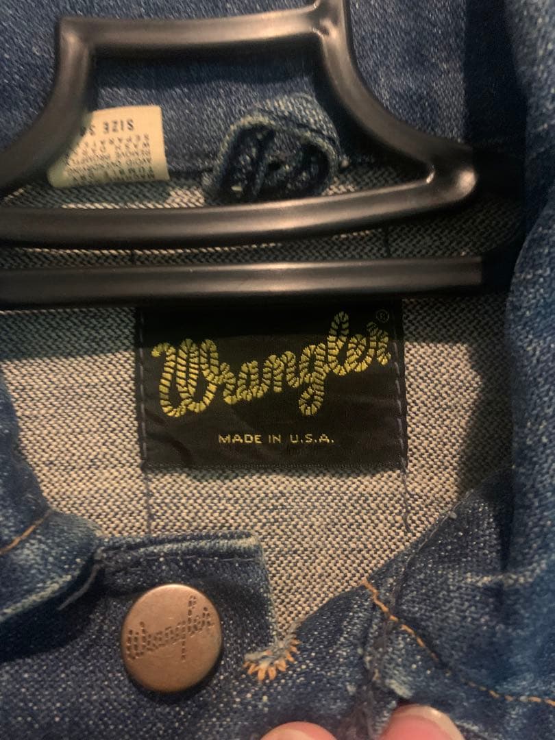 t*a様 ラングラー　Wrangler 70年代　デニムジャケット　レギュラー古
