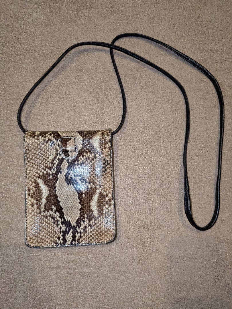 フリーザー様ex専用Leather Wallet Bag (Python)