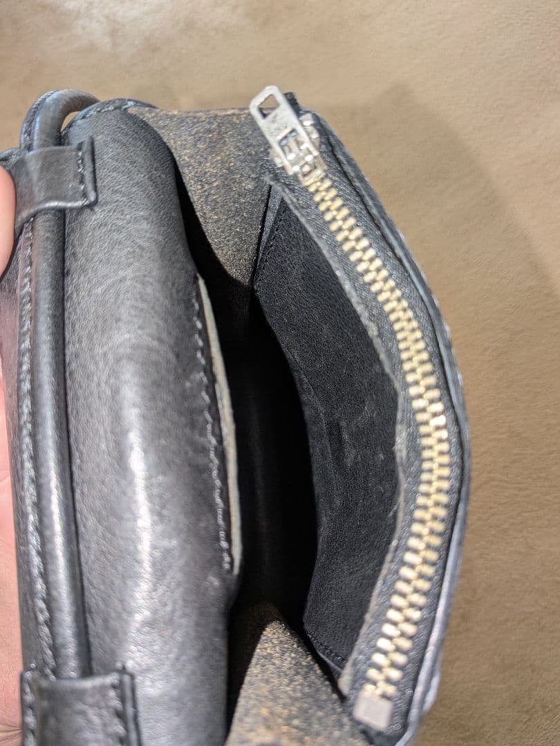 フリーザー様ex専用Leather Wallet Bag (Python)