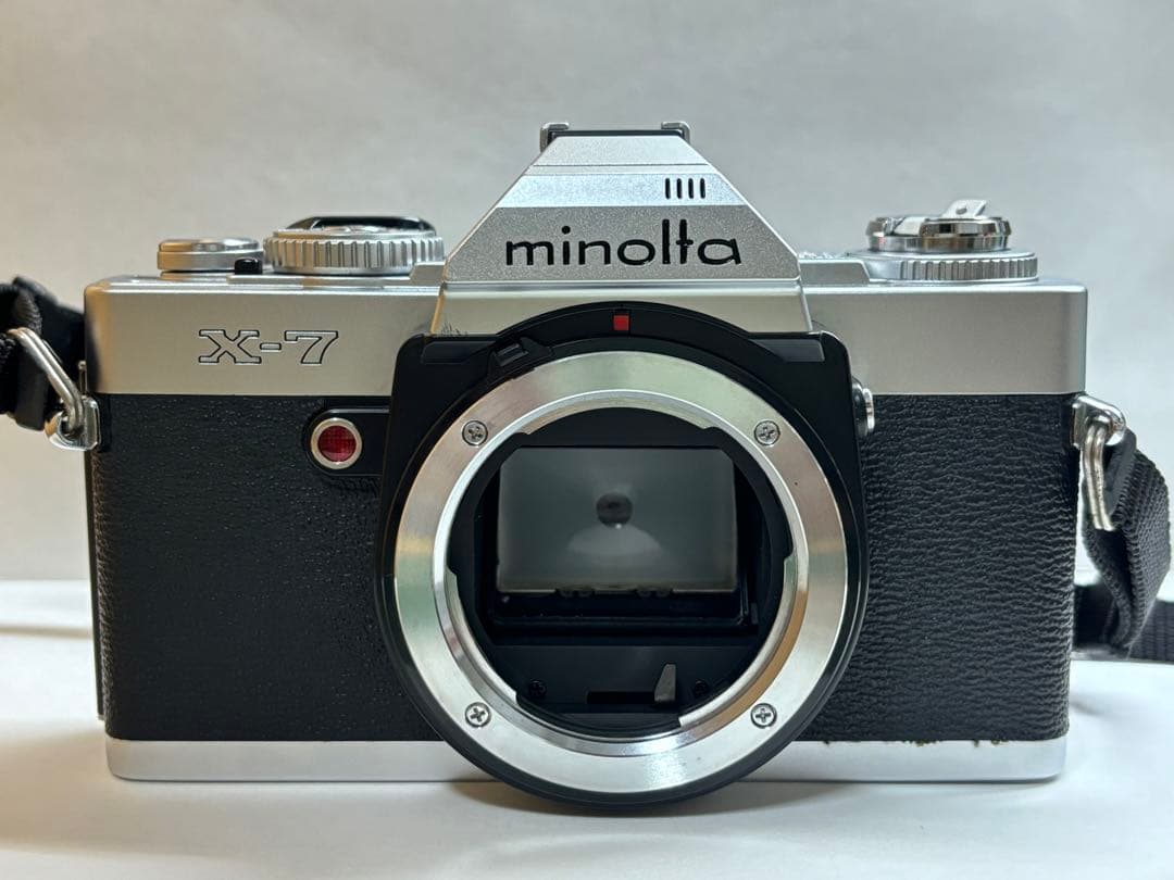 フィルム一眼レフ MINOLTA X-7 50mm F1.7レンズ付き