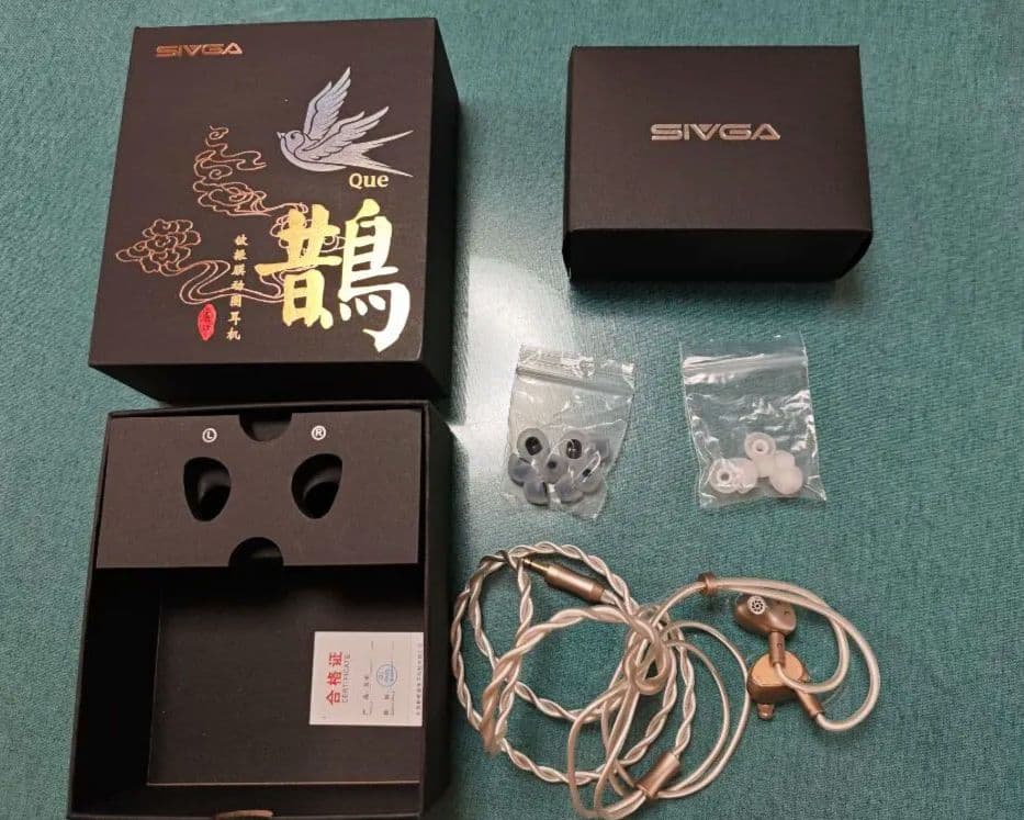 イヤホン SIVGA QUE + NICEHCK Wings