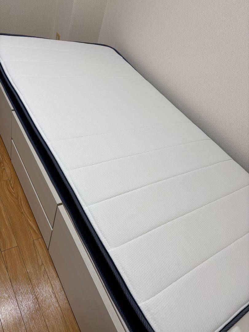 【引取り限定価格】ニトリ　シングルベッドフレーム、マットレスのセット