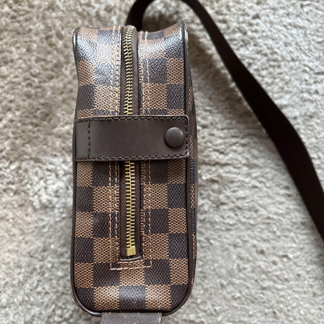 LOUIS VUITTON ダミエ エベヌ オラフ ショルダーバッグ