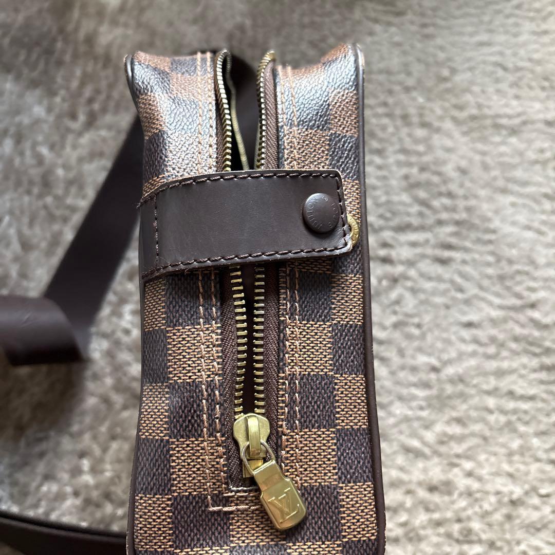 LOUIS VUITTON ダミエ エベヌ オラフ ショルダーバッグ