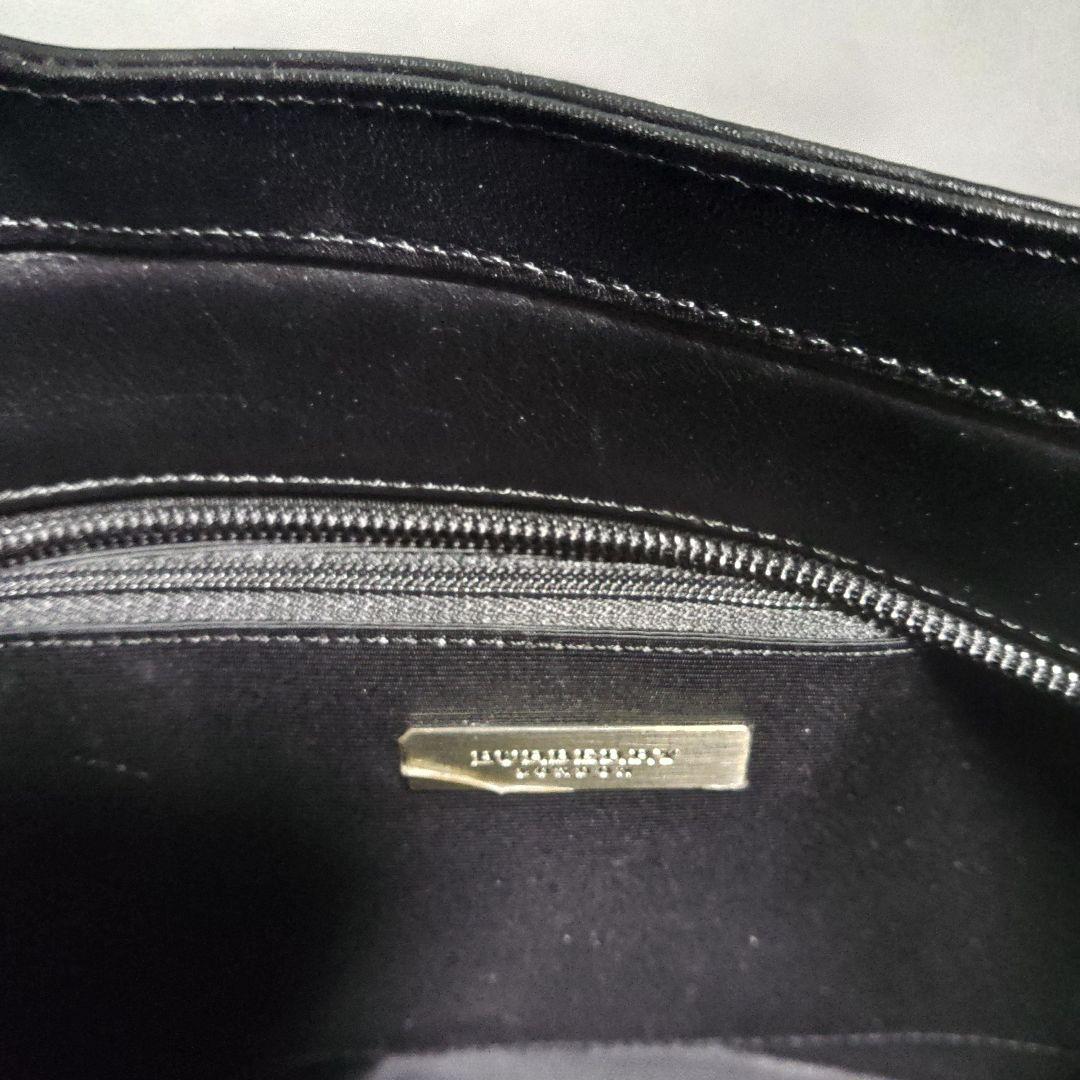 BURBERRY ノバチェック柄トリム ハンドバッグ　バーバリー