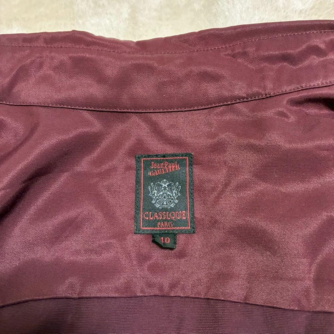 jean paul gaultier classique 変形　袖ジップ　シャツ