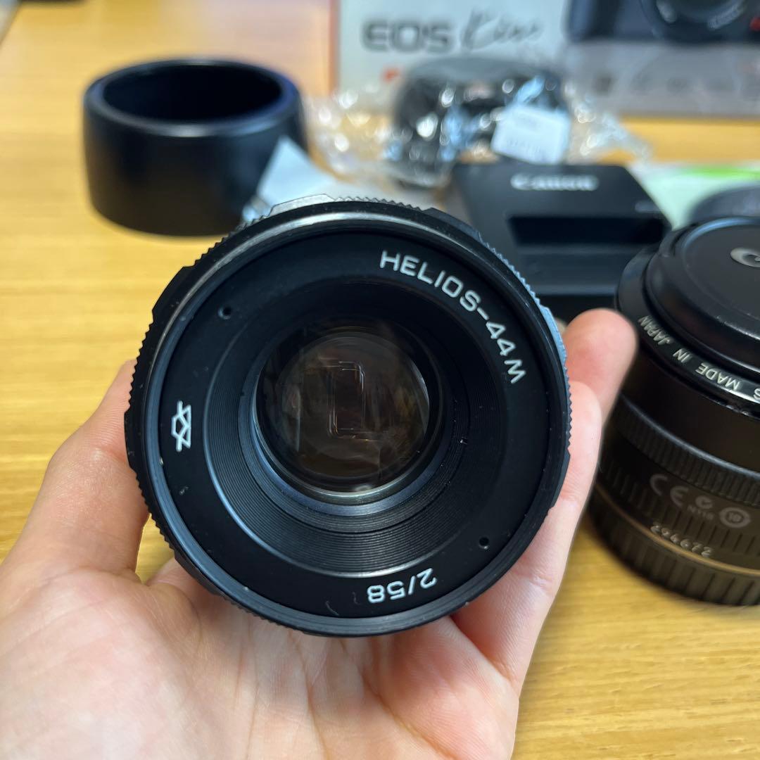 Canon EOSkiss x2 一眼レフカメラ レンズ2本セット