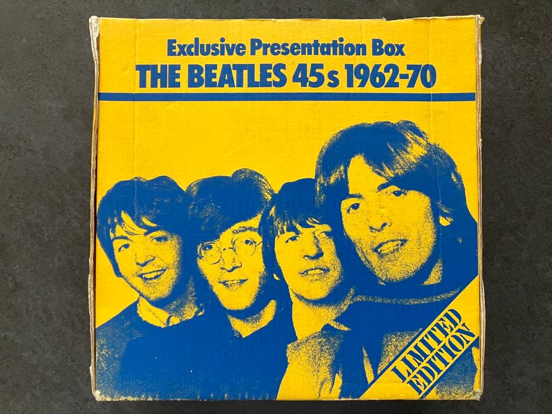 Beatles 45s 1962-70 稀少イエローボックス 23枚シングル