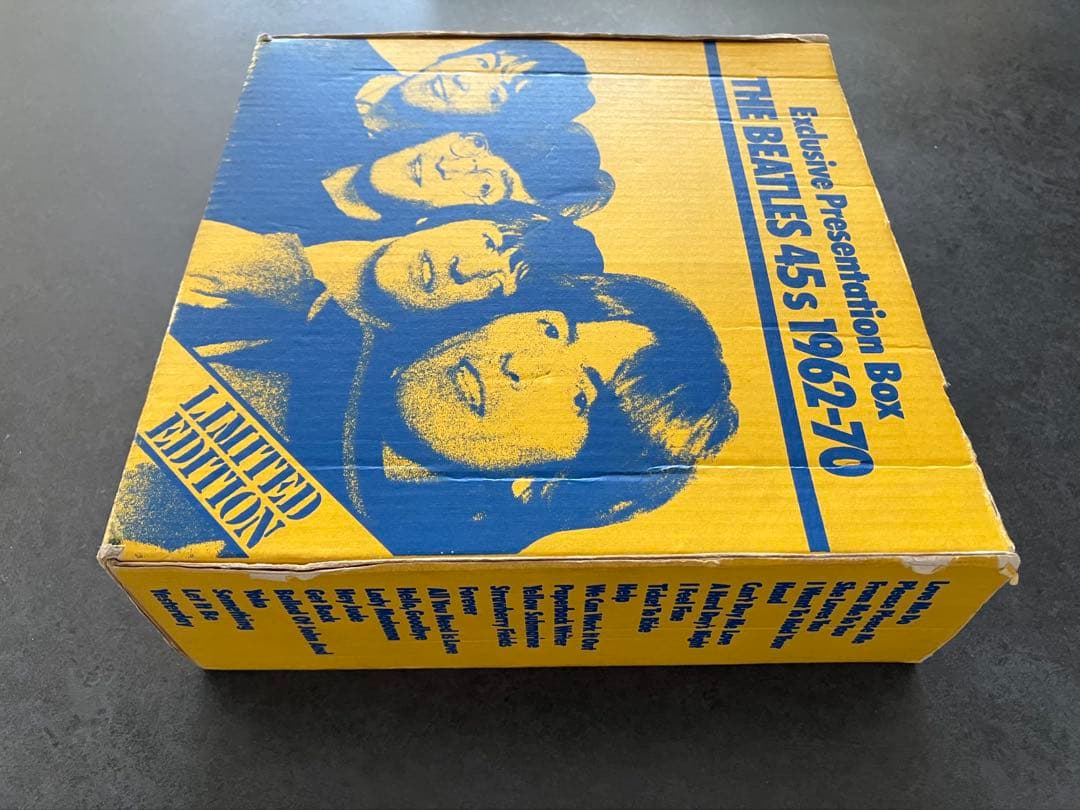 Beatles 45s 1962-70 稀少イエローボックス 23枚シングル