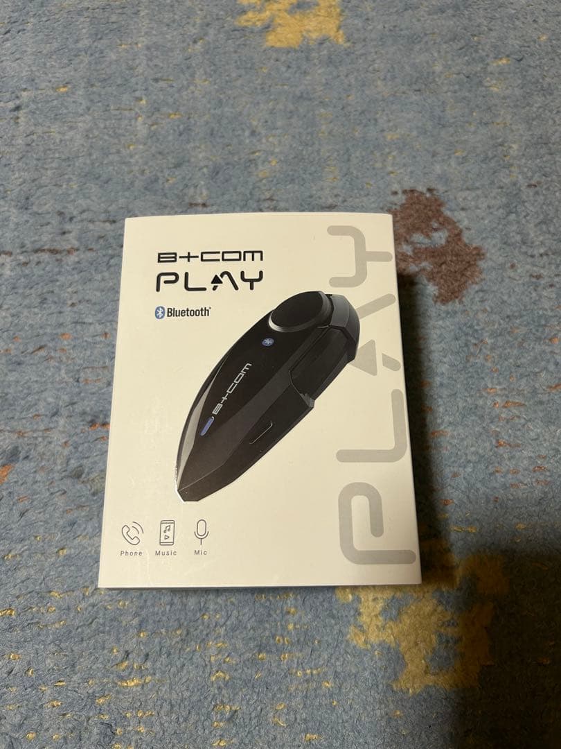 【美品】B+COM PLAY ビーコム プレイ ブラック　バイクインカム