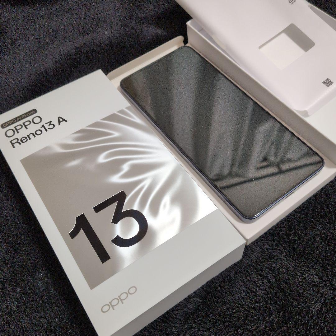 【さしすーんさん専用】OPPO Reno13 A　ルミナスネイビー 新品同等品
