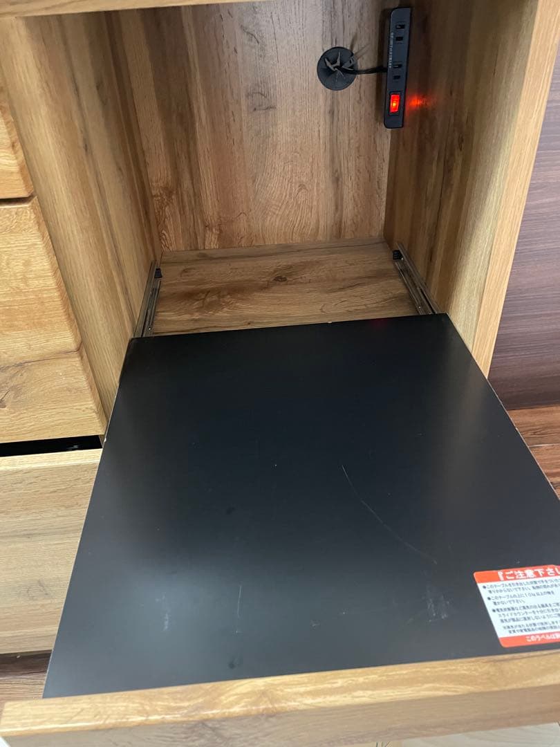 最終値下げ　ニトリ キッチンカウンター 120cm ライトブラウン 美品 木目調