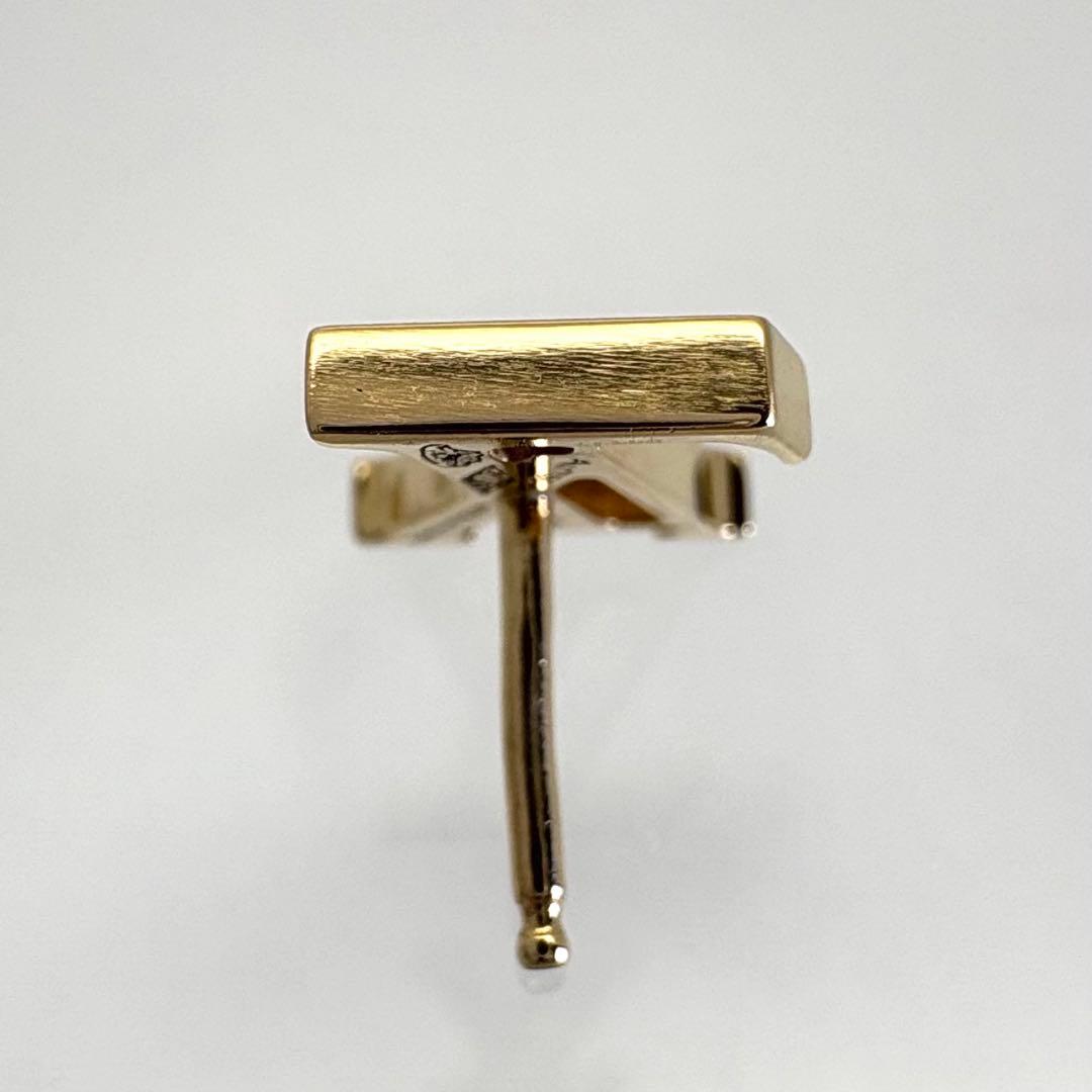 LOUIS VUITTON ルイヴィトン ピアス K18 LV アイコニック