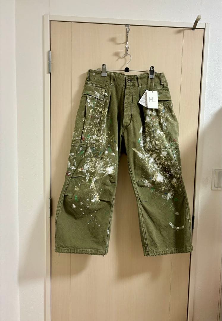 HERILL へリル Duck splash Cargopants カーゴパンツ