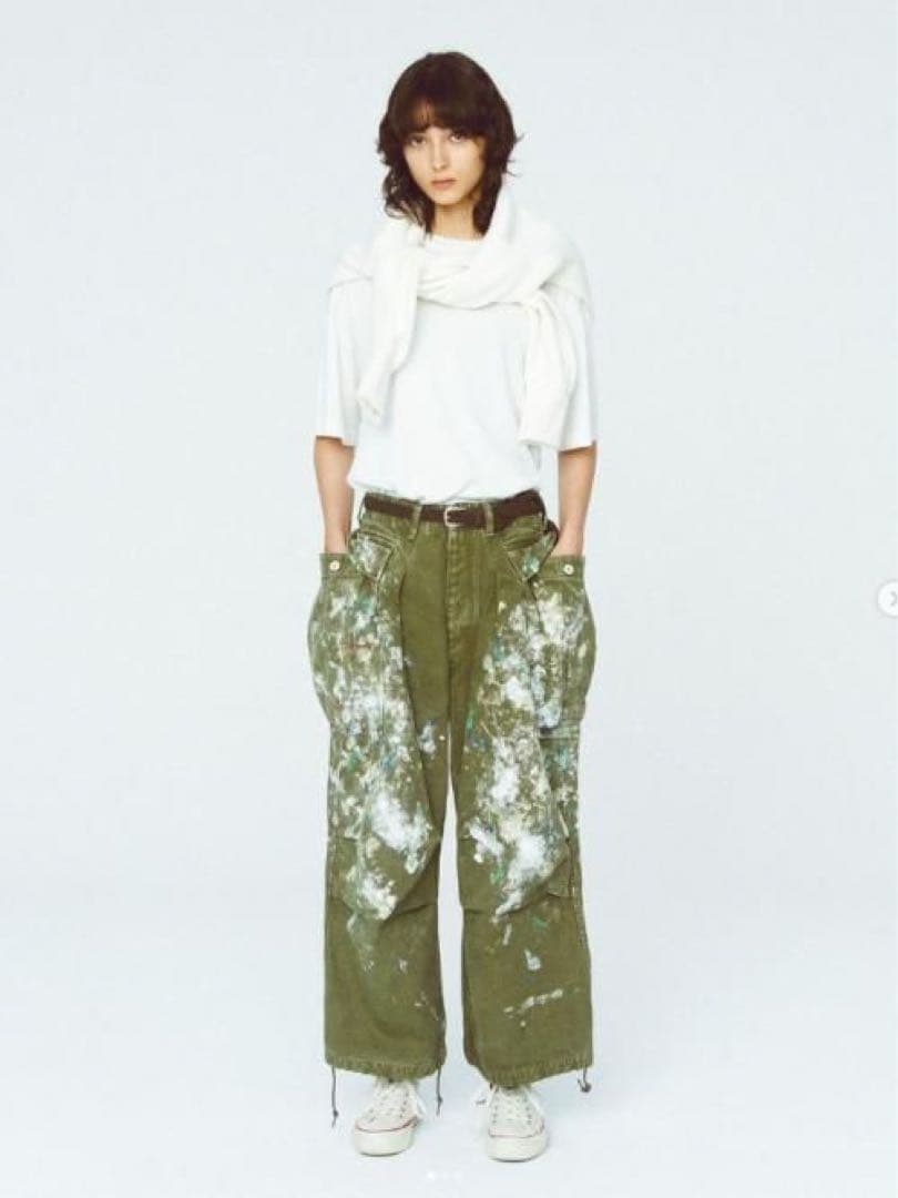 HERILL へリル Duck splash Cargopants カーゴパンツ