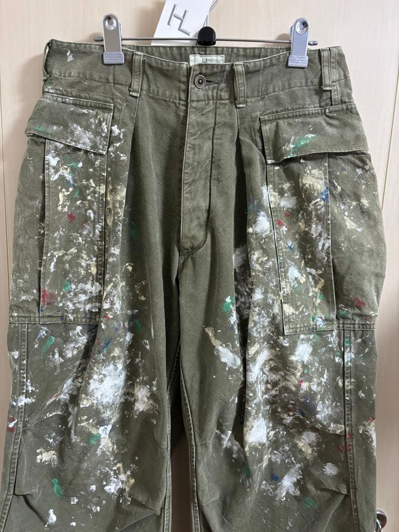 HERILL へリル Duck splash Cargopants カーゴパンツ