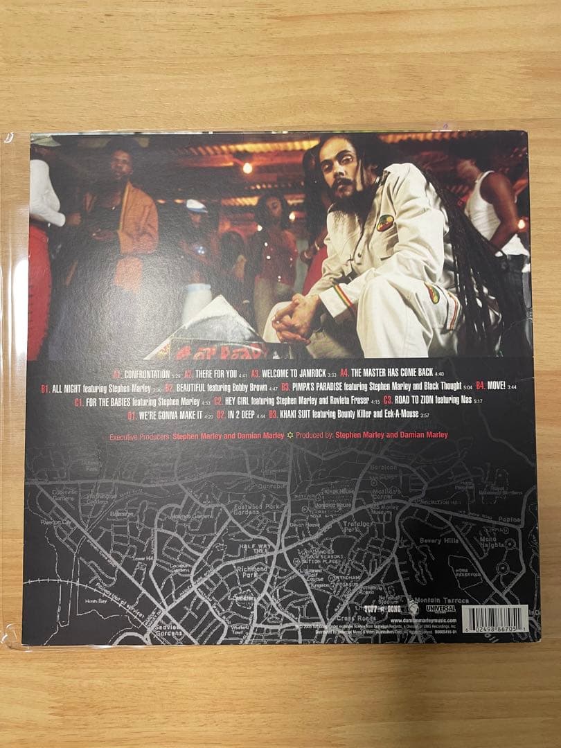 レアDamian Marley Welcome to Jamrock 2LP