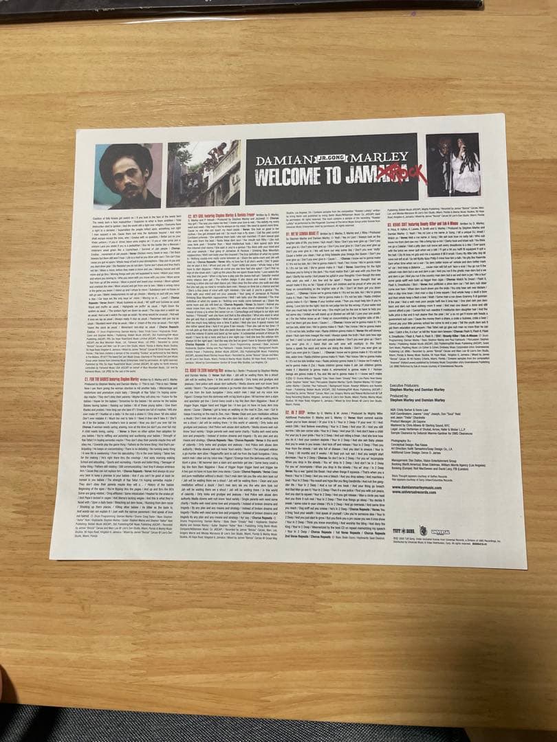 レアDamian Marley Welcome to Jamrock 2LP