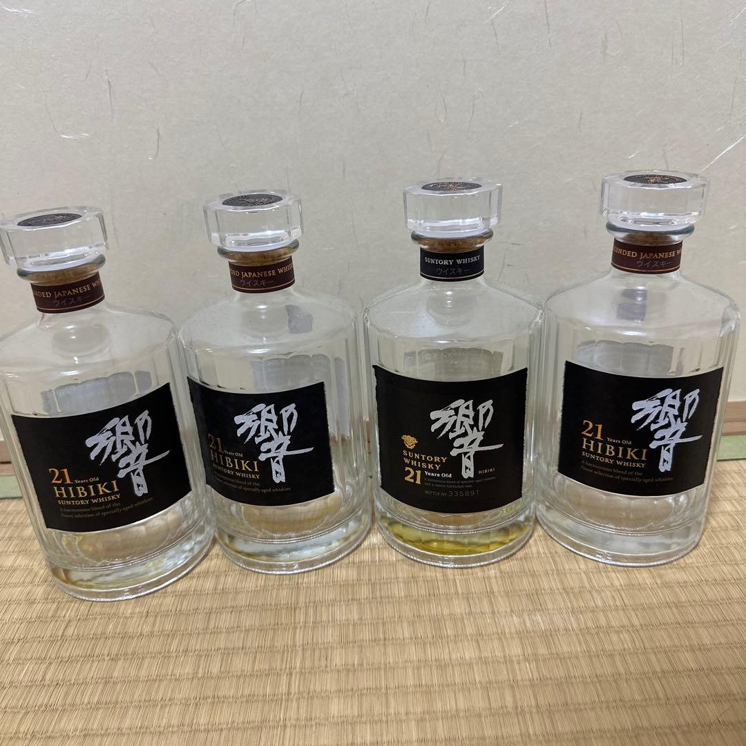 響 21年 12本セット　空瓶