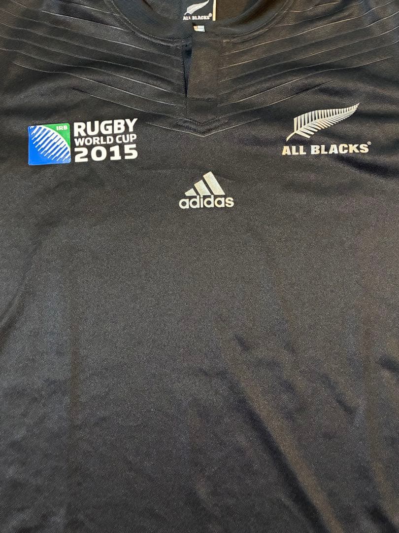 adidas ラグビーW杯公式　オールブラックス　ユニフォーム　メンズ　L