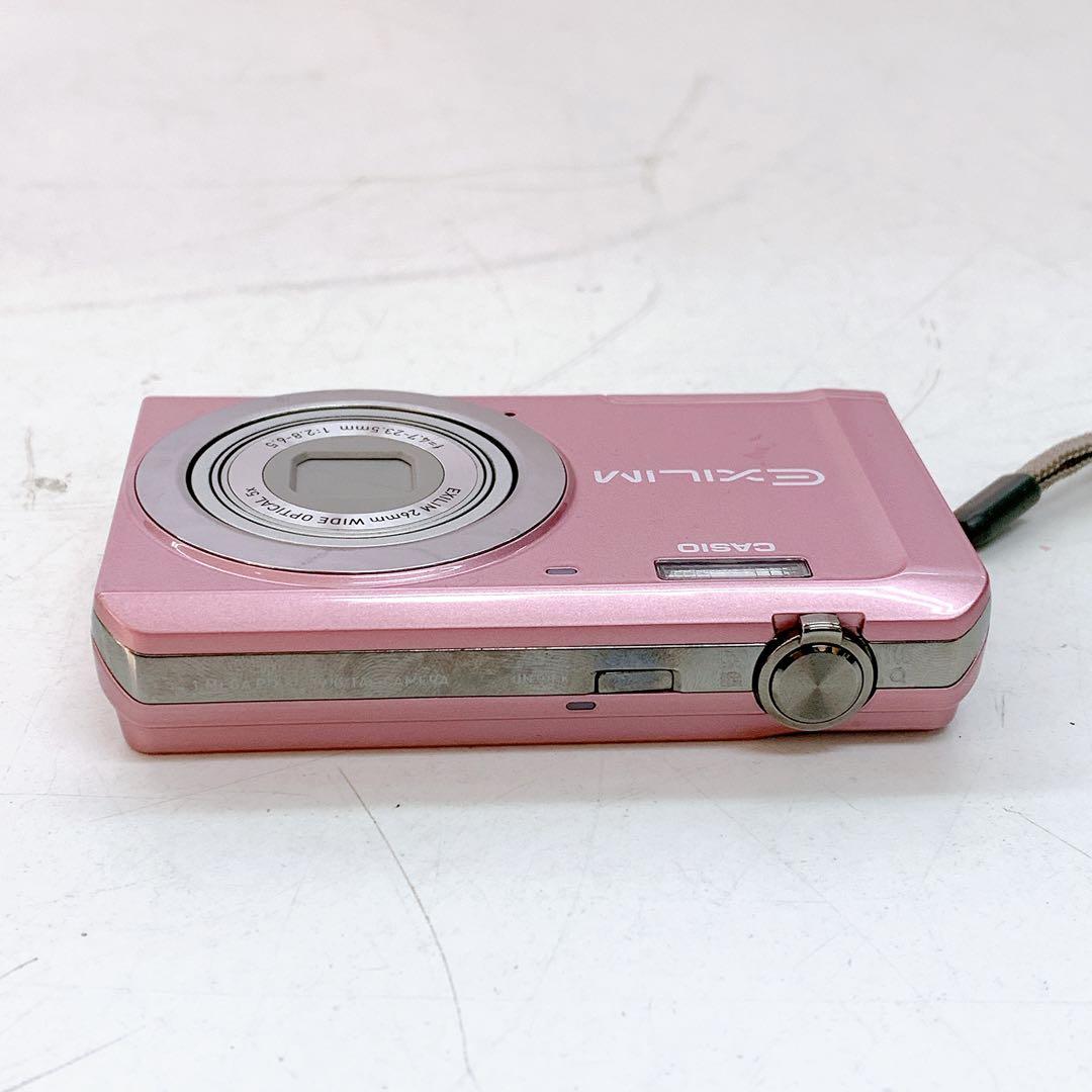 1ABM014 EXILIM EX-ZS5 ピンク コンパクトデジカメ 動作品