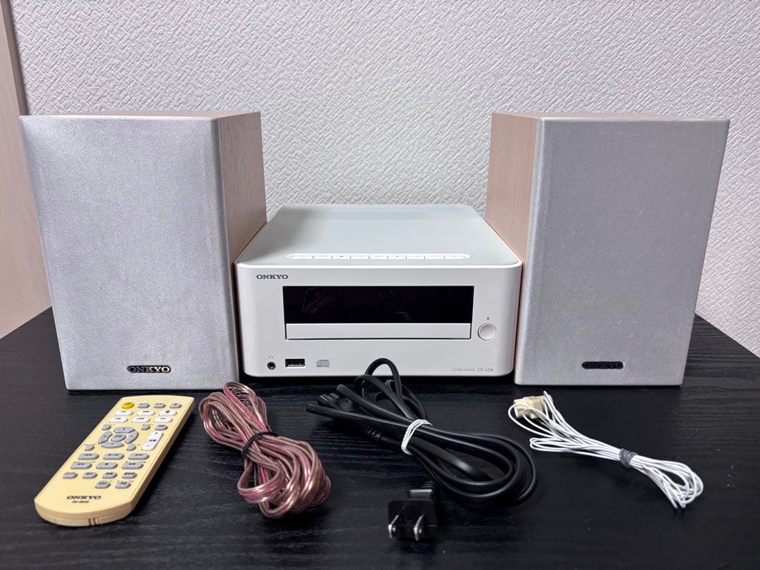 ONKYO CR-U5X CDコンポ Bluetooth対応 リモコン付き