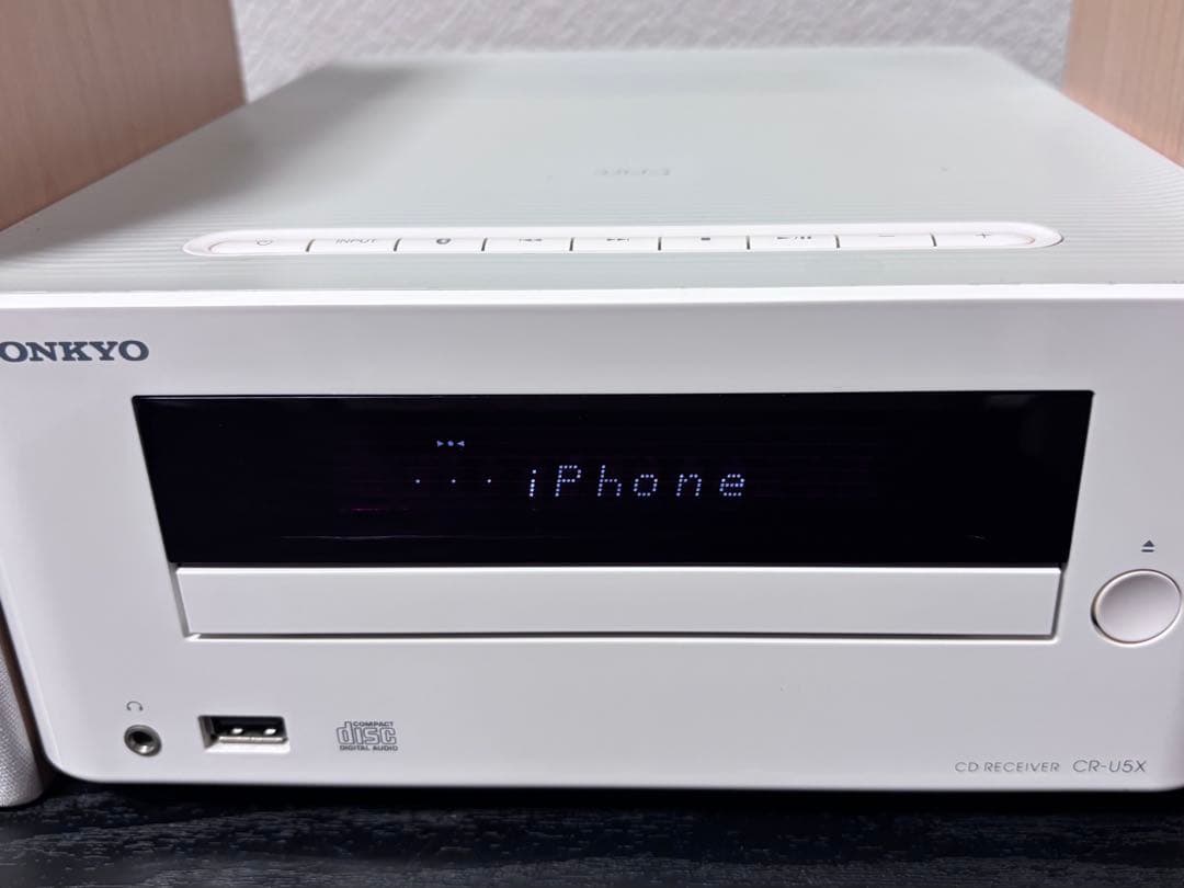 ONKYO CR-U5X CDコンポ Bluetooth対応 リモコン付き