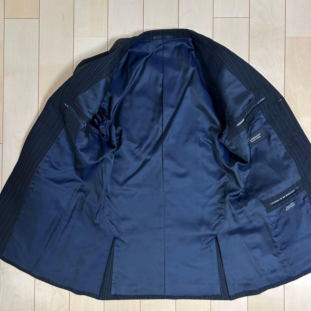BURBERRY BLACK LABEL ピンストライプスーツ
