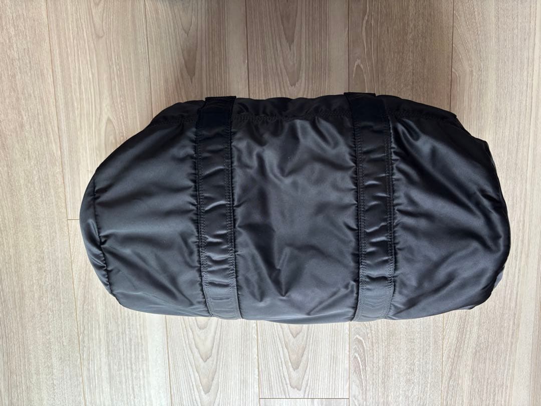 ポーター　タンカー　ブラック ドラムバッグ