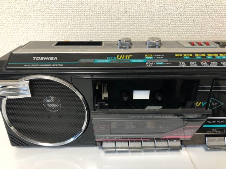 TOSHIBA ラジカセ　RT-SWU6