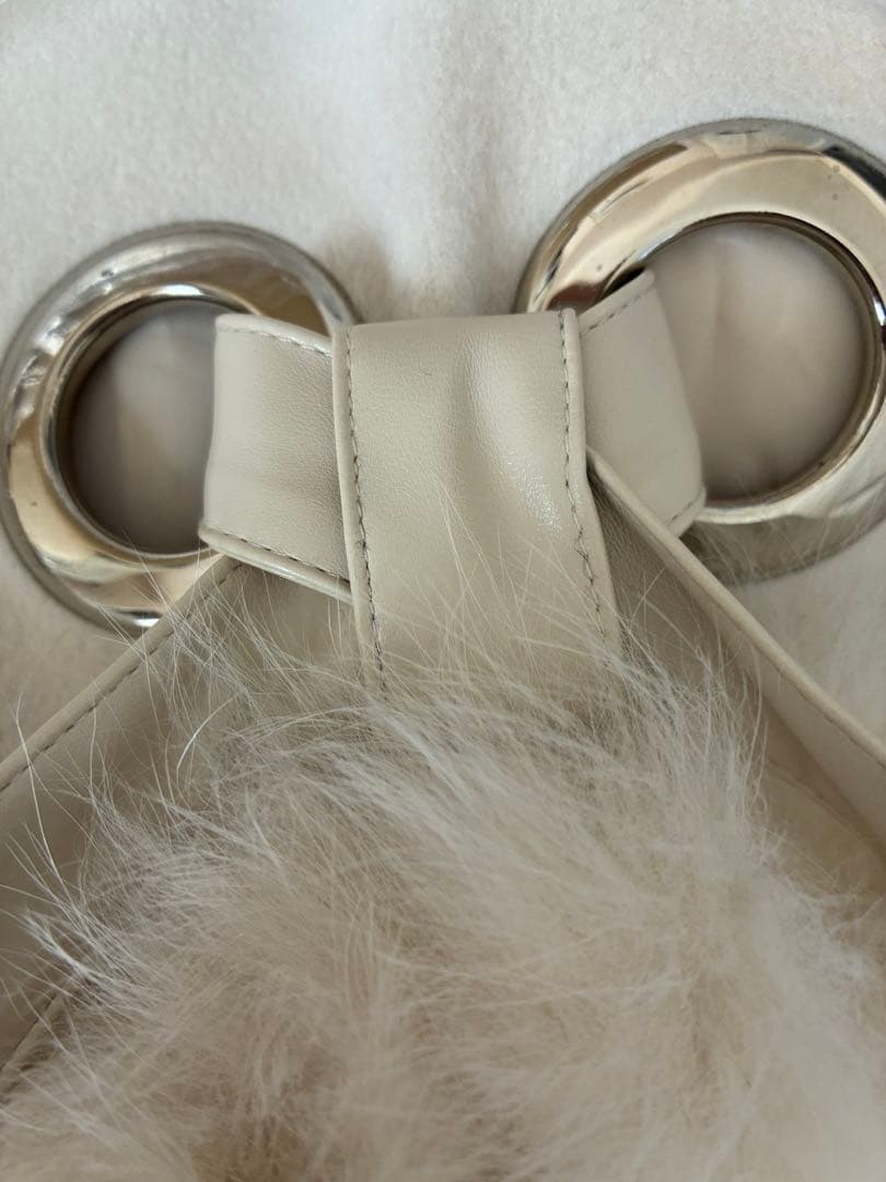 新品　ヤマダヤ　FENNELフォックスファーコート　リアルファー定価53000円