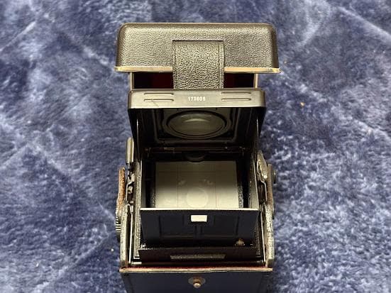 ★外観極上、シャッター不良★ ヤシカ ASHICA Mat-124G 二眼中判