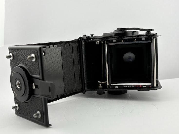 ★外観極上、シャッター不良★ ヤシカ ASHICA Mat-124G 二眼中判