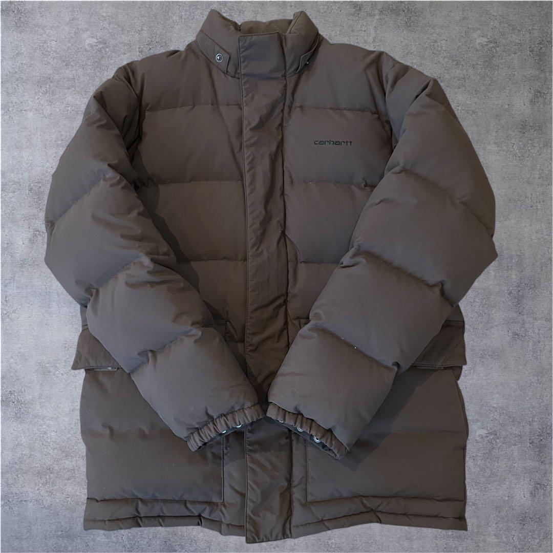 希少 カーハート ダウンジャケット ダークブラウン　　　　　90s Lサイズ