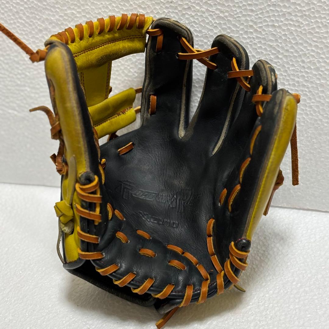 グ*ャ様 ミズノ グローブ 硬式 内野手用 大学リーグ対応カラー