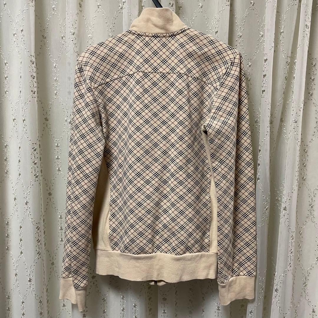 バーバリーブルーレーベル　ジップアップパーカー