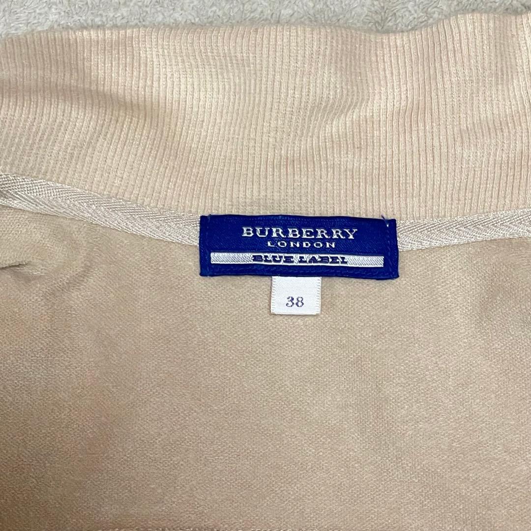 バーバリーブルーレーベル　ジップアップパーカー