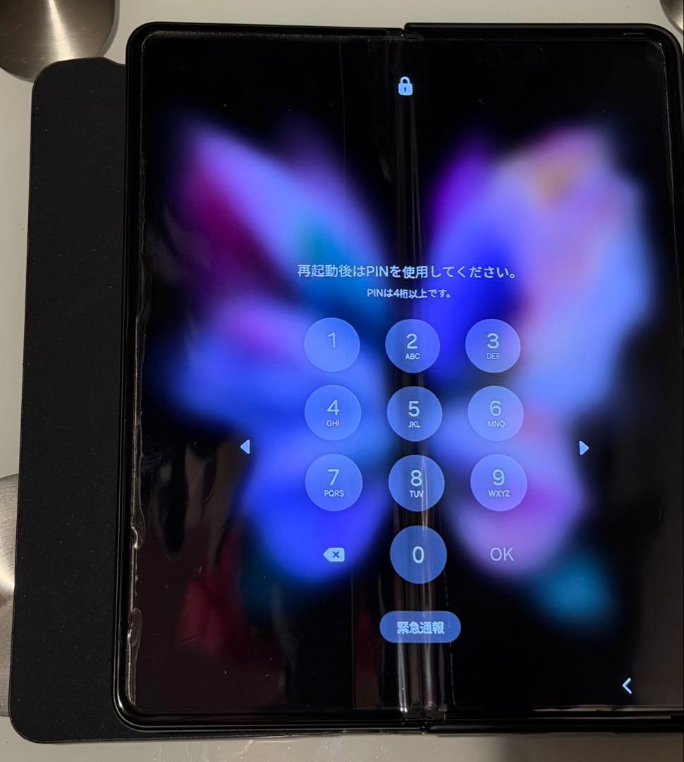 韓国版Galaxy z fold3 ケース、ペン付き