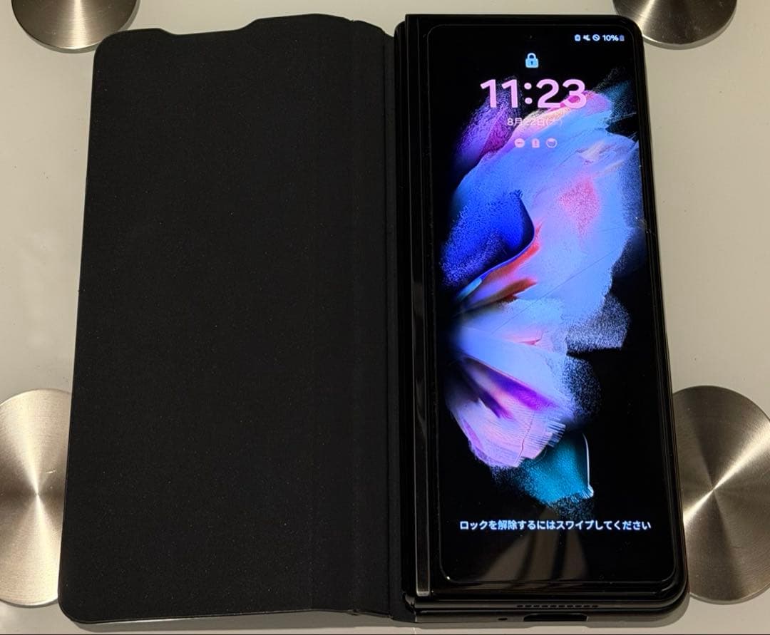 韓国版Galaxy z fold3 ケース、ペン付き