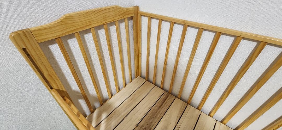 カトージ ハイシート ベビーベッド レギュラーサイズ 120×70 ※おまけ付き