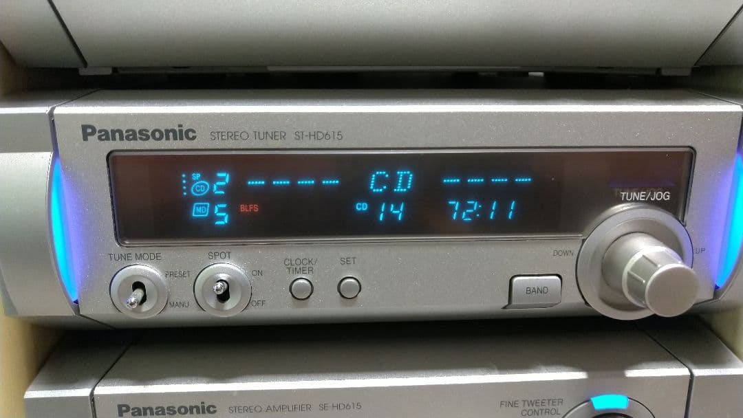 秀器！Panasonic CDコンポ SE-HD615他5CD-リモコン取説付き