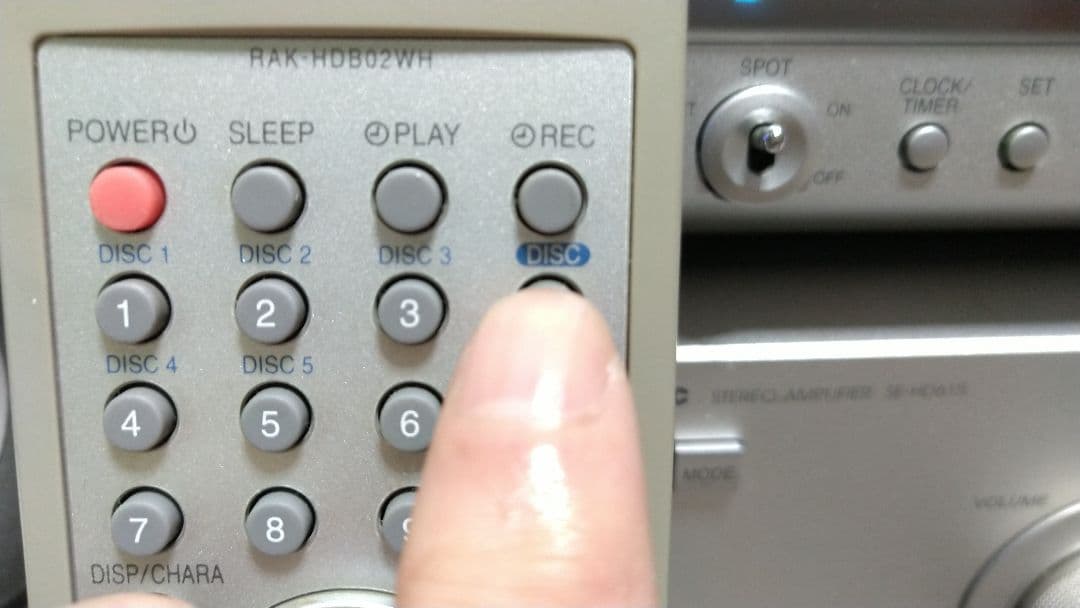 秀器！Panasonic CDコンポ SE-HD615他5CD-リモコン取説付き