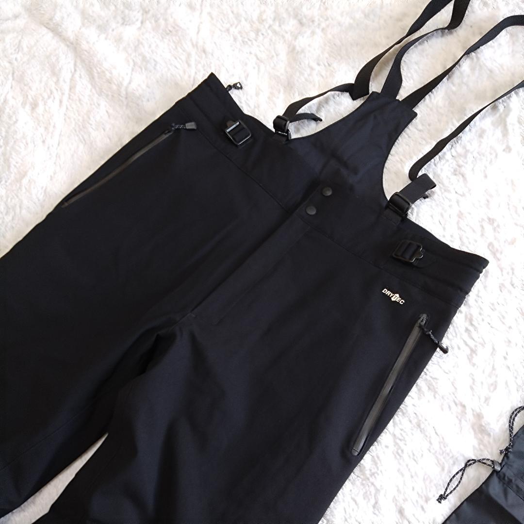 モンベル、ドライテックインシュレーテッドビブ、XL-L、DRYTEC、スキー雪山