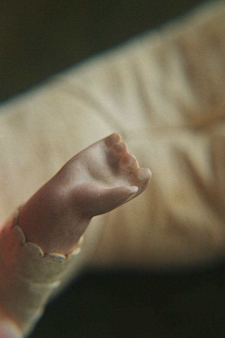 アンティーク チャイナヘッドドール ビスクドール ドイツ人形