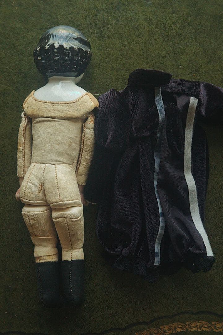 アンティーク チャイナヘッドドール ビスクドール ドイツ人形