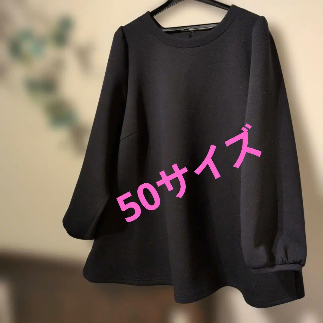 お値下げしました〜ローズティアラ　大きいサイズチェック切替プルオーバー