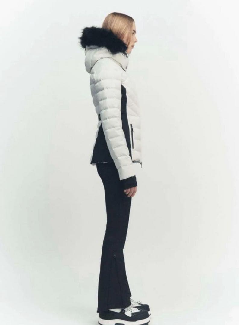 ZARA 新品スキーウエアダウンジャケットS＋フレアパンツSセット