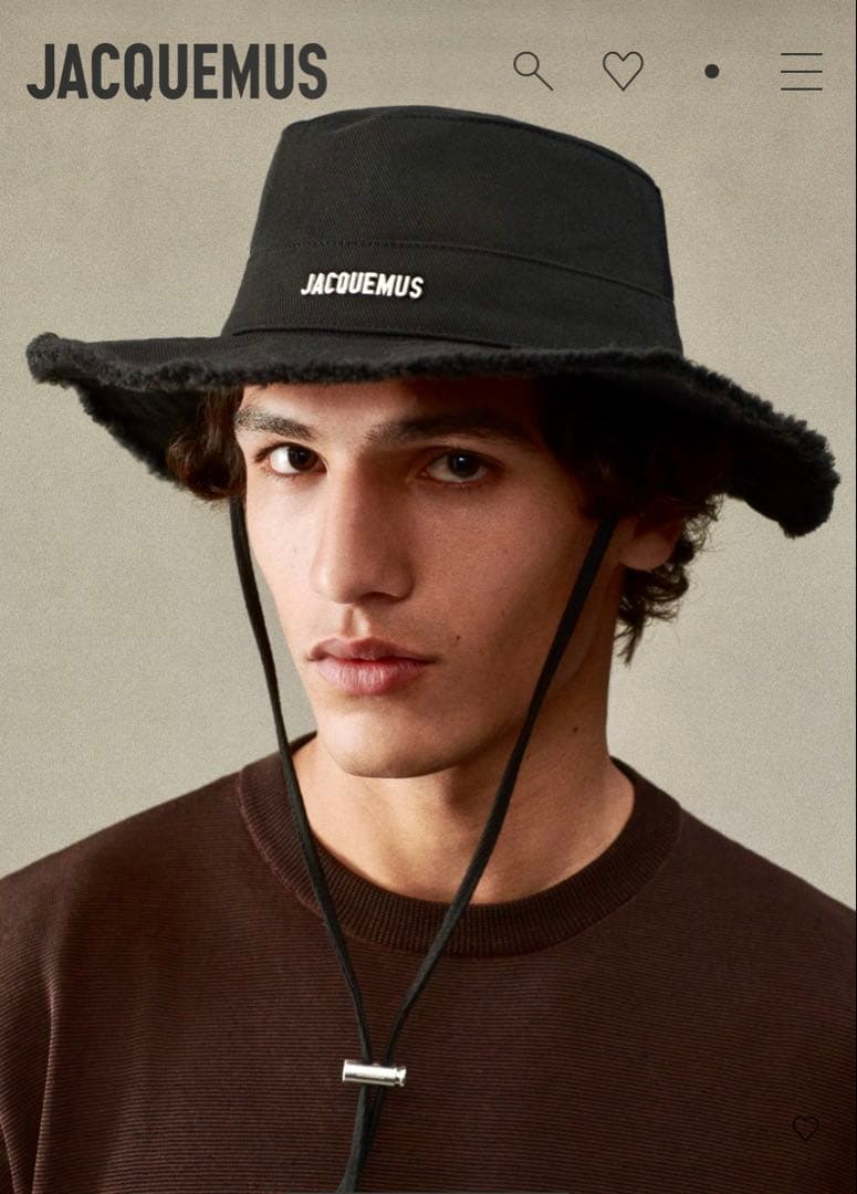 帽子 Jacquemus Le Bob Artichaut Bucket Hat