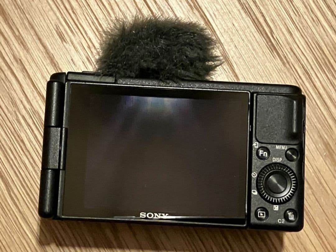 SONY VLOGCAM ZV-1【純正電池3個+グリップ付き】